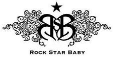 Rock Star Baby Play Yard in Black